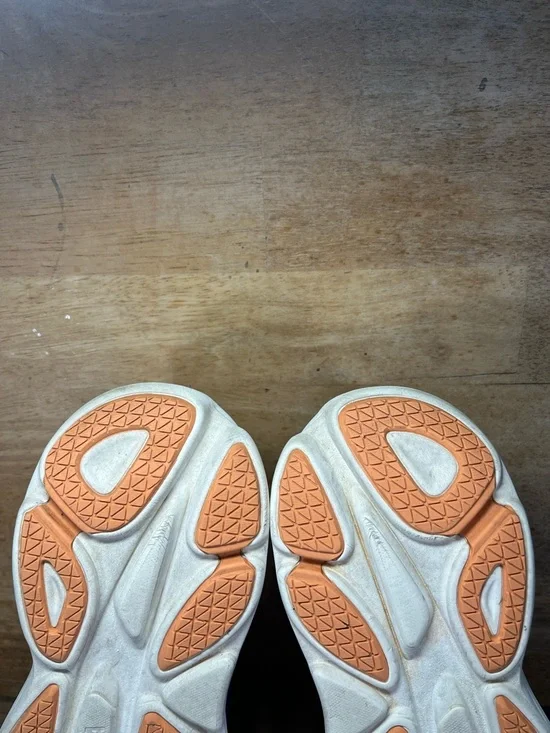 Hoka One One Bondi 8 REFLECTIVE Womens Size 7.5 Running Shoes Sneakers Blue Pink - Picture 10 of 13